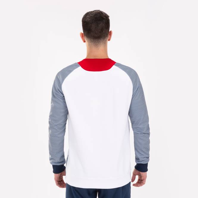 sweatshirt essential ii Joma beyaz lacivert kırmızı erkekler 0RJD1292