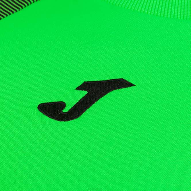 sweatshirt essential ii Joma floresan yeşil siyah erkekler 0RJD3398