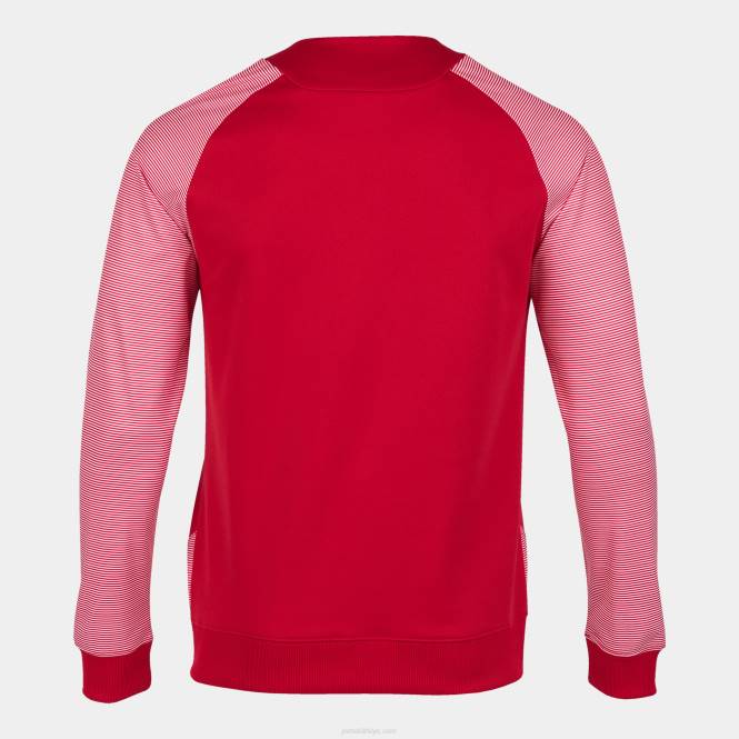 sweatshirt essential ii Joma kırmızı beyaz erkekler 0RJD566