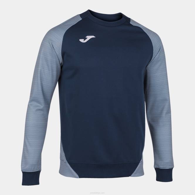 sweatshirt essential ii Joma lacivert beyaz erkekler 0RJD251