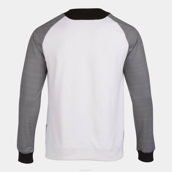 sweatshirt essential ii Joma siyah beyaz erkekler 0RJD1293