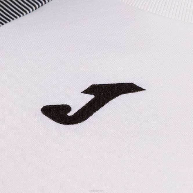 sweatshirt essential ii Joma siyah beyaz erkekler 0RJD1293