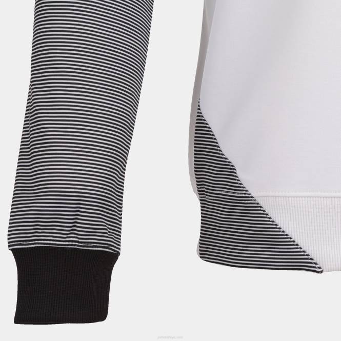 sweatshirt essential ii Joma siyah beyaz erkekler 0RJD1293