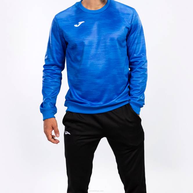 sweatshirt grafiti Joma Kraliyet mavisi erkekler 0RJD4489