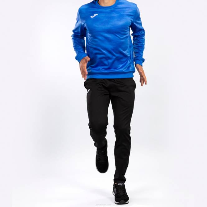 sweatshirt grafiti Joma Kraliyet mavisi erkekler 0RJD4489