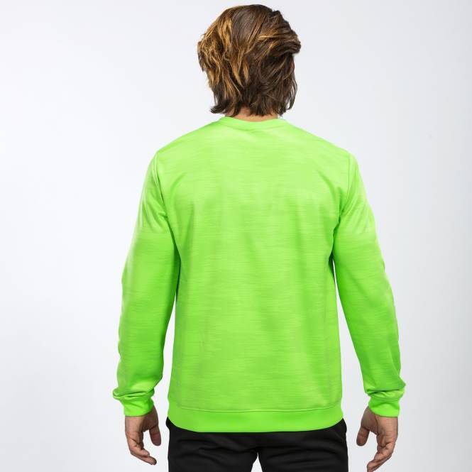 sweatshirt grafiti Joma floresan yeşil erkekler 0RJD4621
