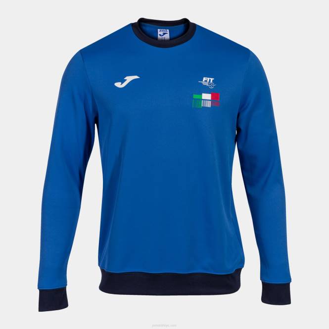 sweatshirt italyan tenis federasyonu Joma Kraliyet mavisi0RJD3245