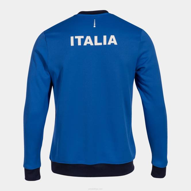 sweatshirt italyan tenis federasyonu Joma Kraliyet mavisi0RJD3245
