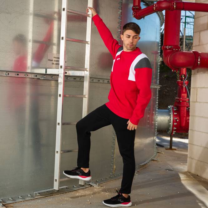 sweatshirt konforu iii Joma kırmızı erkekler 0RJD1246