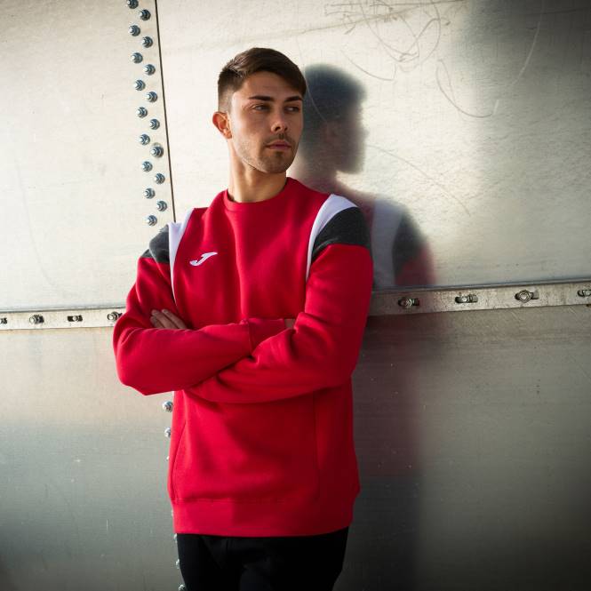 sweatshirt konforu iii Joma kırmızı erkekler 0RJD1246