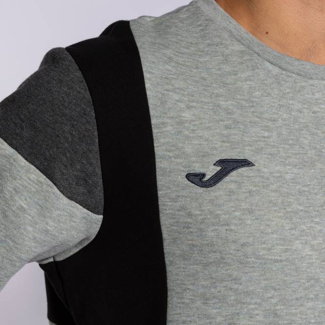 sweatshirt konforu iii Joma melanj grisi erkekler 0RJD3174