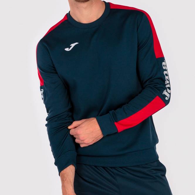 sweatshirt şampiyonası iv Joma lacivert kırmızı erkekler 0RJD4576