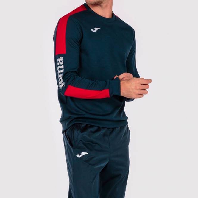 sweatshirt şampiyonası iv Joma lacivert kırmızı erkekler 0RJD4576
