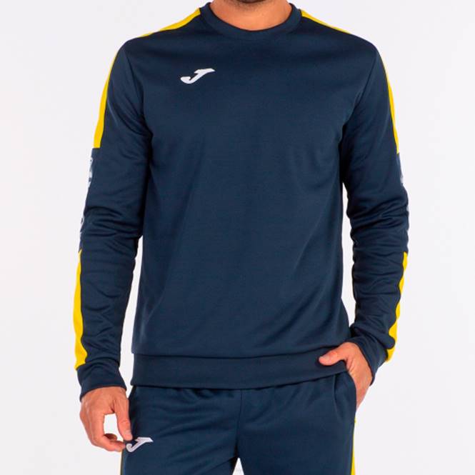 sweatshirt şampiyonası iv Joma lacivert sarı erkekler 0RJD1442