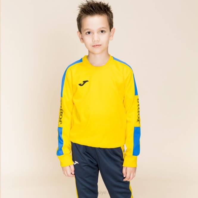 sweatshirt şampiyonası iv Joma sarı kraliyet mavisi erkekler 0RJD826
