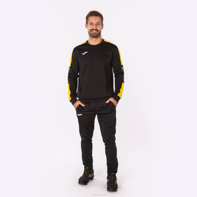 sweatshirt şampiyonası iv Joma siyah Sarı erkekler 0RJD994