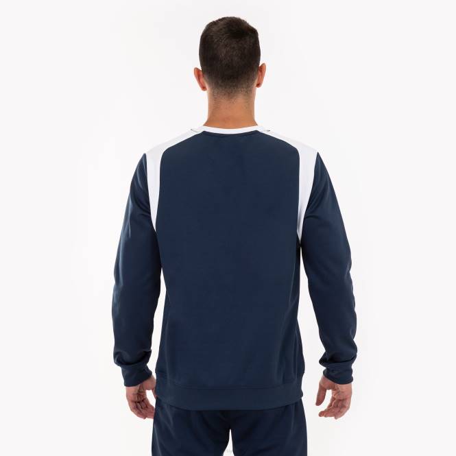 sweatshirt şampiyonası v Joma lacivert beyaz erkekler 0RJD1401