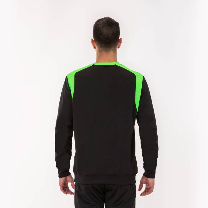 sweatshirt şampiyonası v Joma siyah floresan yeşil erkekler 0RJD977