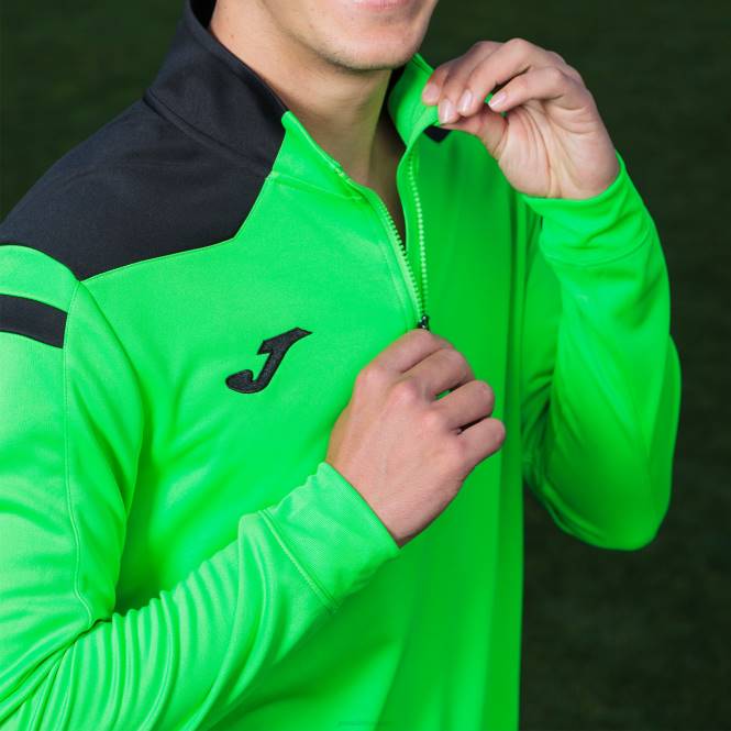 sweatshirt şampiyonası vi Joma floresan yeşil siyah erkekler 0RJD1219