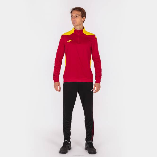 sweatshirt şampiyonası vi Joma kırmızı Sarı erkekler 0RJD3059