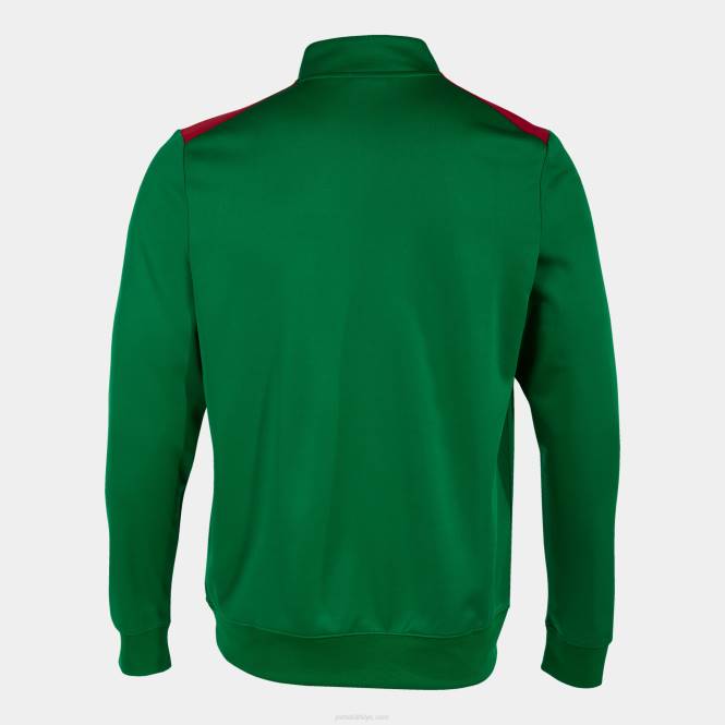 sweatshirt şampiyonası vii Joma yeşil kırmızı erkekler 0RJD637