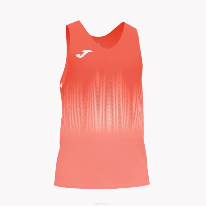 tank top elit vii Joma floresan mercan beyazı erkekler 0RJD457