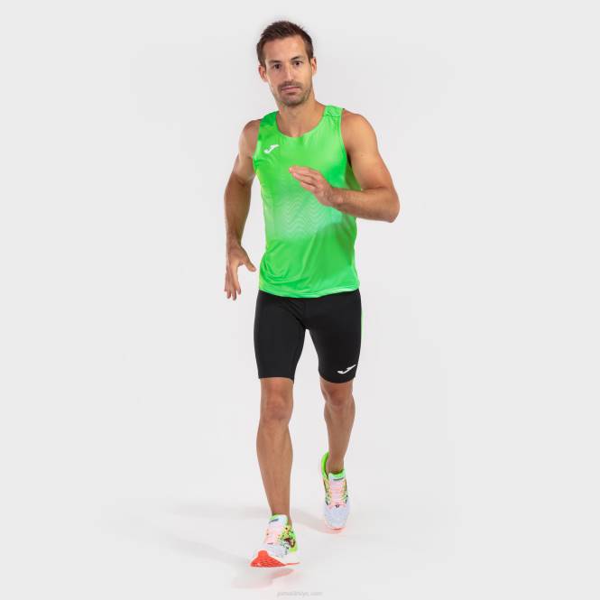 tank top elit vii Joma floresan yeşil beyaz erkekler 0RJD4131
