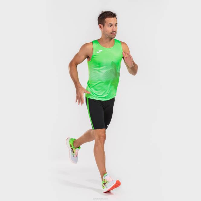 tank top elit vii Joma floresan yeşil beyaz erkekler 0RJD4131