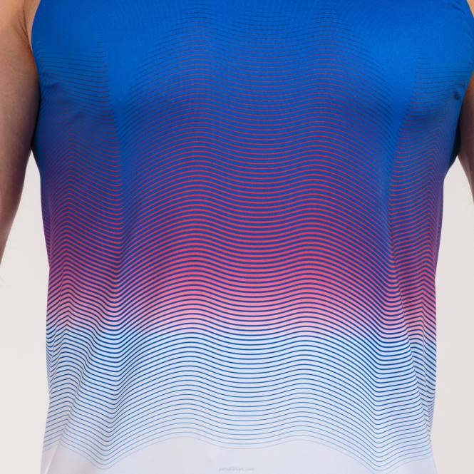 tank top elit vii Joma kraliyet mavisi beyaz kırmızı erkekler 0RJD4132