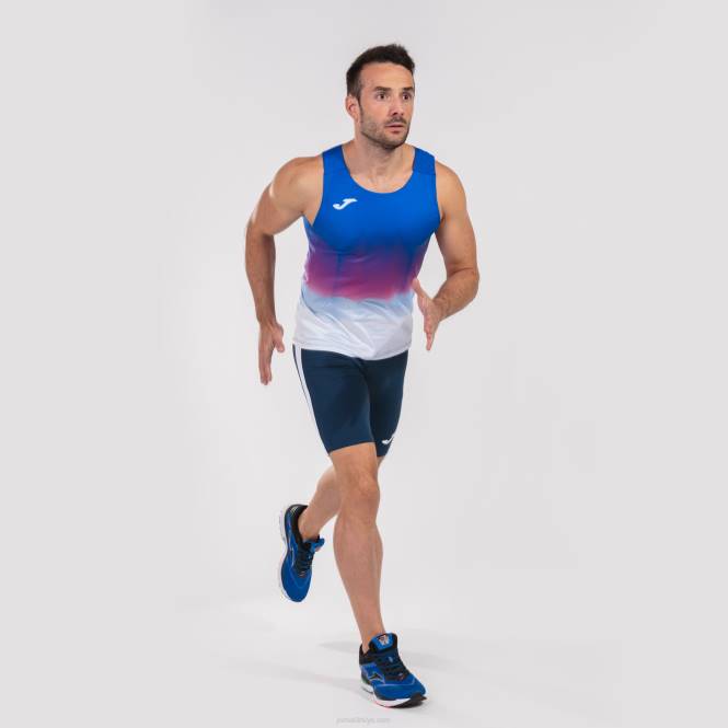 tank top elit vii Joma kraliyet mavisi beyaz kırmızı erkekler 0RJD4132