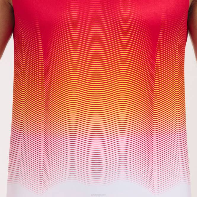 tank top elit vii Joma kırmızı beyaz sarı erkekler 0RJD327