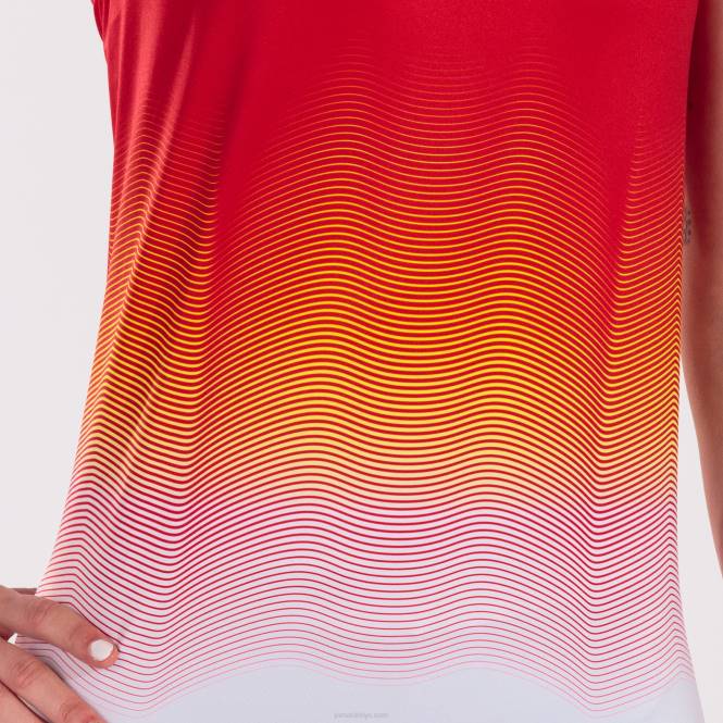 tank top elit vii Joma kırmızı beyaz sarı kadınlar 0RJD3703