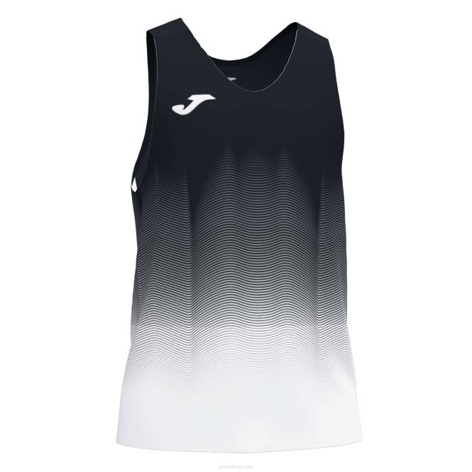 tank top elit vii Joma siyah beyaz gri erkekler 0RJD3022