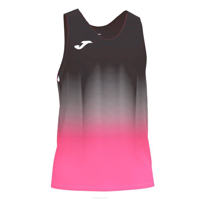 tank top elit vii Joma siyah floresan pembe beyaz erkekler 0RJD458