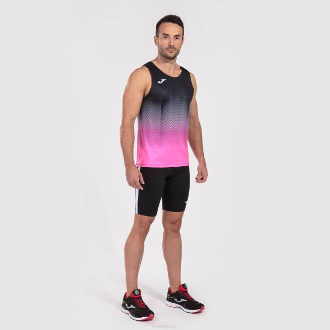 tank top elit vii Joma siyah floresan pembe beyaz erkekler 0RJD458