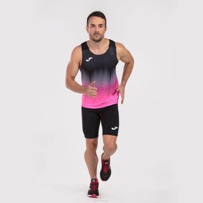tank top elit vii Joma siyah floresan pembe beyaz erkekler 0RJD458
