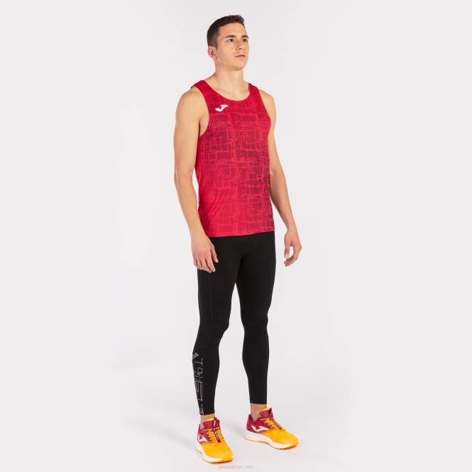 tank top elit viii Joma kırmızı erkekler 0RJD984