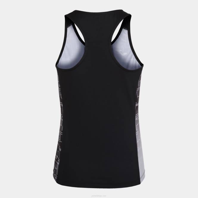 tank top elit viii Joma siyah kadınlar 0RJD2071