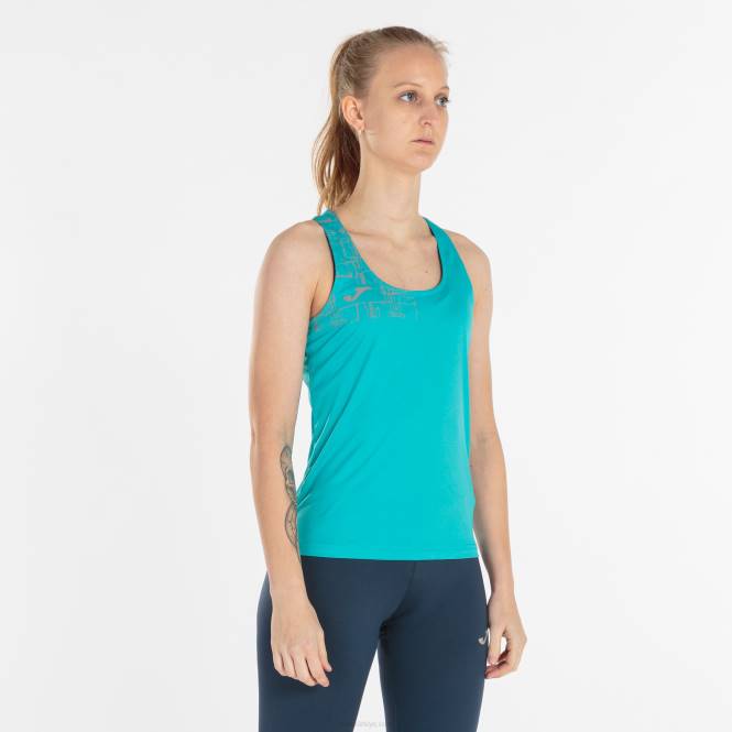 tank top elit viii Joma turkuaz kadınlar 0RJD1835