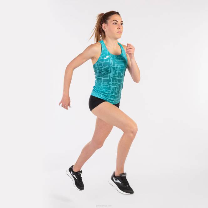 tank top elit viii Joma turkuaz kadınlar 0RJD3900