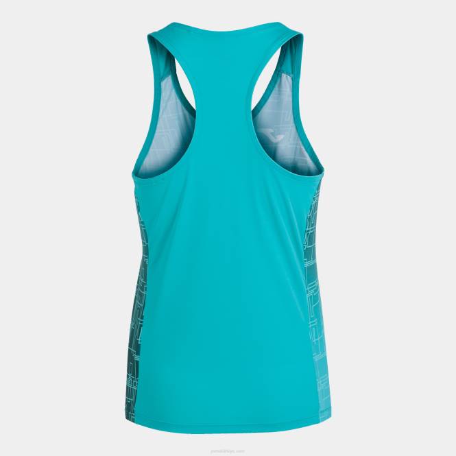 tank top elit viii Joma turkuaz kadınlar 0RJD3900
