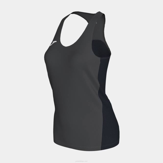 tank top r-kazanan Joma koyu gri kadınlar 0RJD2634