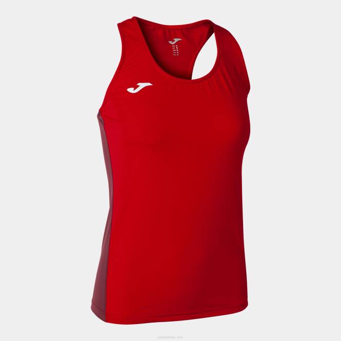 tank top r-kazanan Joma kırmızı kadınlar 0RJD2079