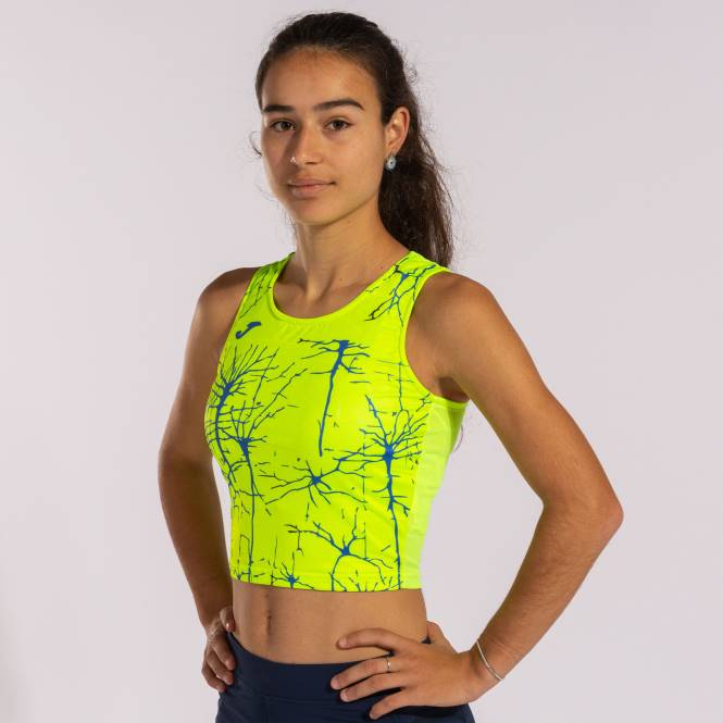 tank üstü elit ix Joma floresan sarı kadınlar 0RJD2447