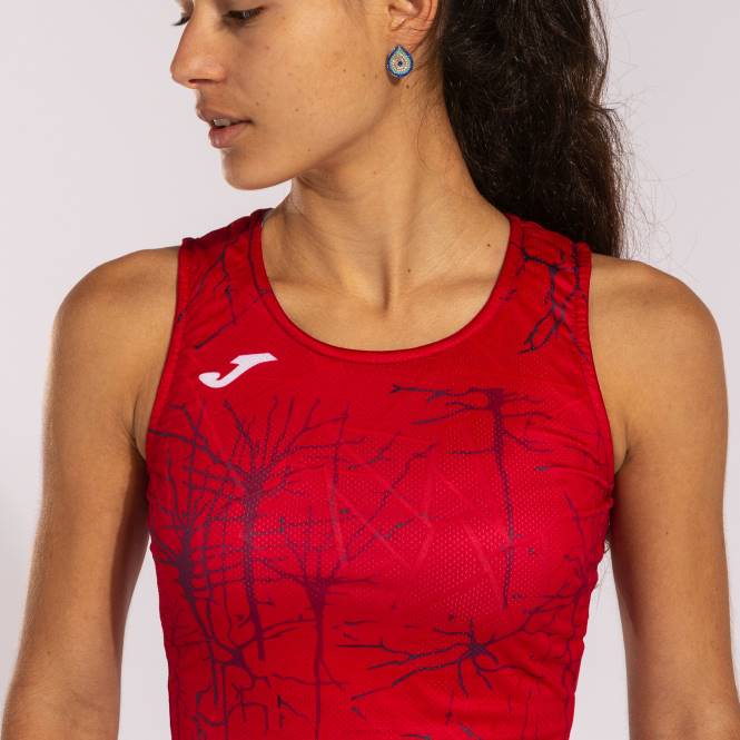 tank üstü elit ix Joma kırmızı kadınlar 0RJD1665