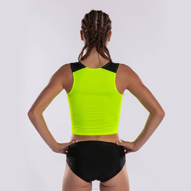 tank üstü elit x Joma floresan sarı siyah kadınlar 0RJD1610