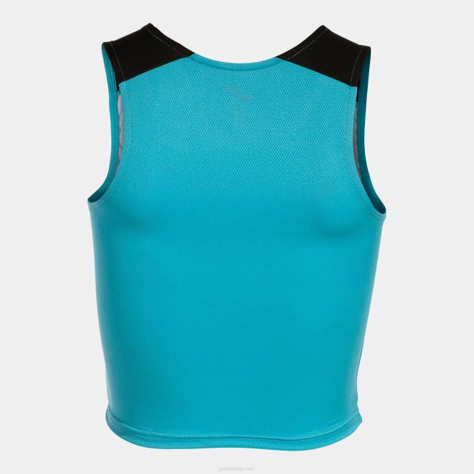 tank üstü elit x Joma floresan turkuaz siyah kadınlar 0RJD3922