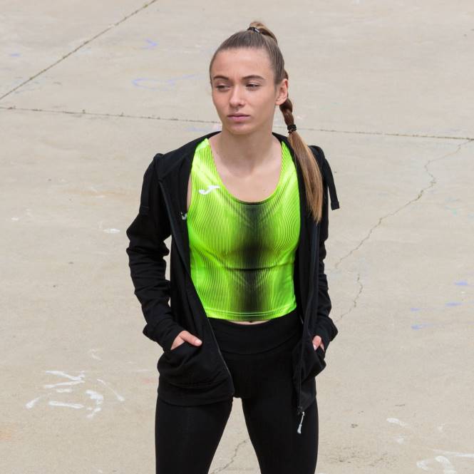 tank üstü olimpia Joma floresan sarı siyah kadınlar 0RJD3873