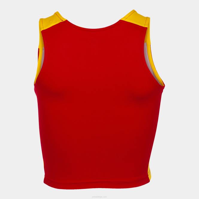 tank üstü rekor ii Joma kırmızı Sarı kadınlar 0RJD3822