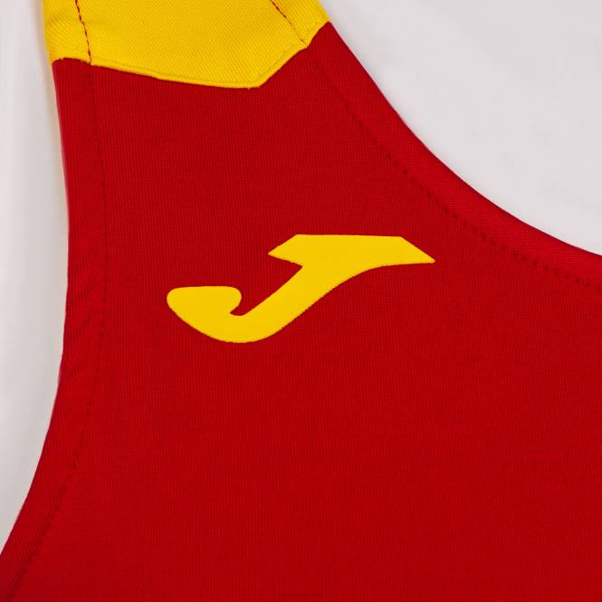 tank üstü rekor ii Joma kırmızı Sarı kadınlar 0RJD3822